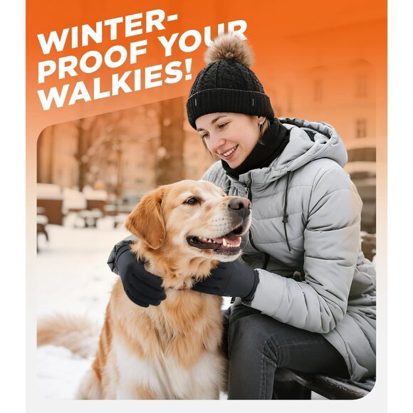 Winter Gloves for Men Women, Warm Touchscreen Winter Gloves Windproof Non-Slip f - Picture 6 of 8